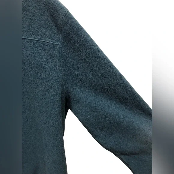 Men’s 2XL Croft and Barrow Teal long sleeve partial zip collared sweatshirt - Picture 12 of 17